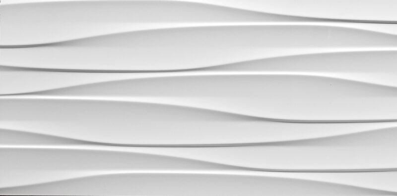 Wind Weiss Glasiert 30/60/0.9 cm