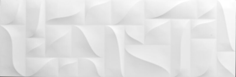 Geometric Weiss Matt 30/90/0.9 cm