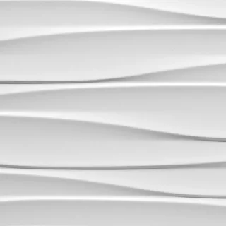 Wind Weiss Glasiert 30/60/0.9 cm