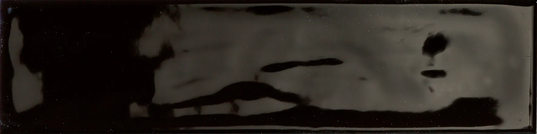 Mayolica Negro Glasiert 7.5/30/1 cm