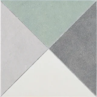 Diagonals Sage Matt 22.3/22.3/1.1 cm